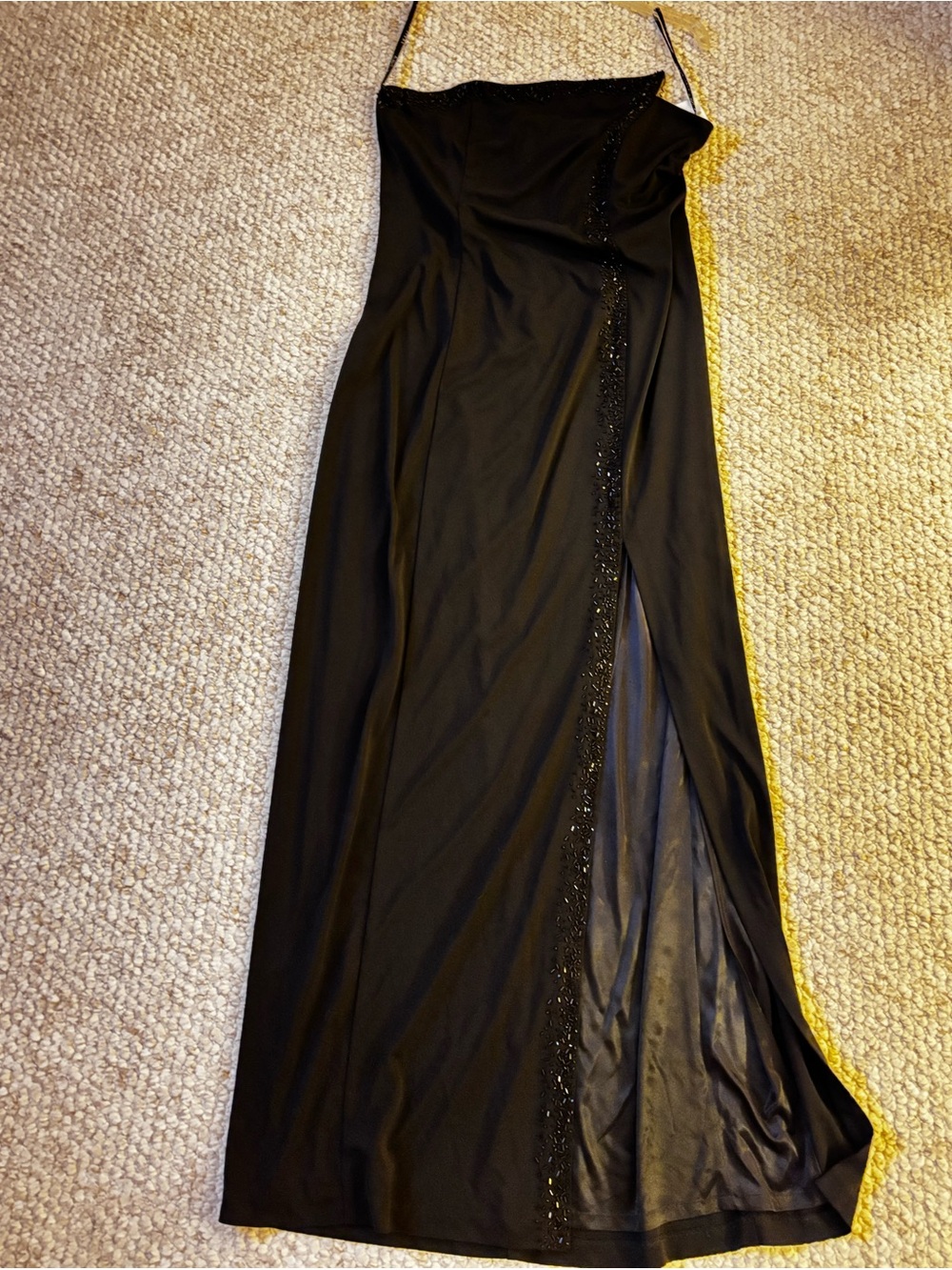 NWT Niki Lavis Black Evening Gown